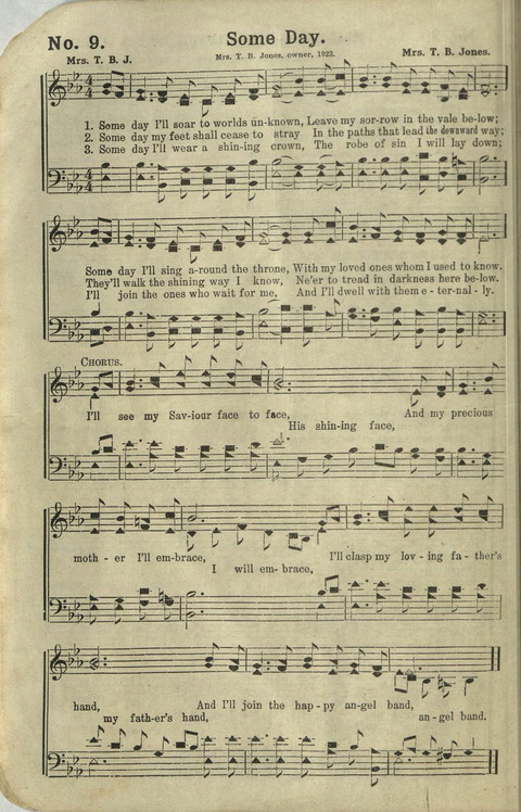 New Melodies: a Collection of Sacred Songs For All Purposes page 9