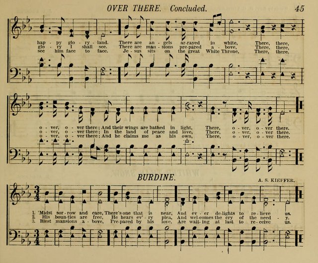 New Melodies of Praise: a collection of new tunes and hymns, for the Sabbath School and praise meeting page 50