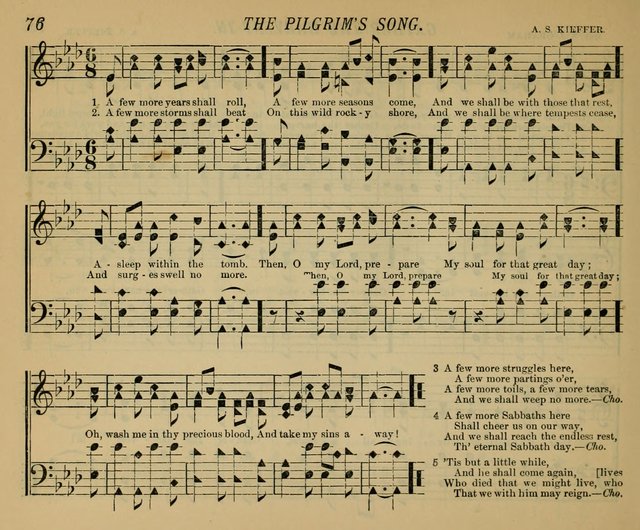 New Melodies of Praise: a collection of new tunes and hymns, for the Sabbath School and praise meeting page 81
