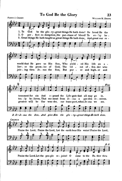 The New National Baptist Hymnal page 19