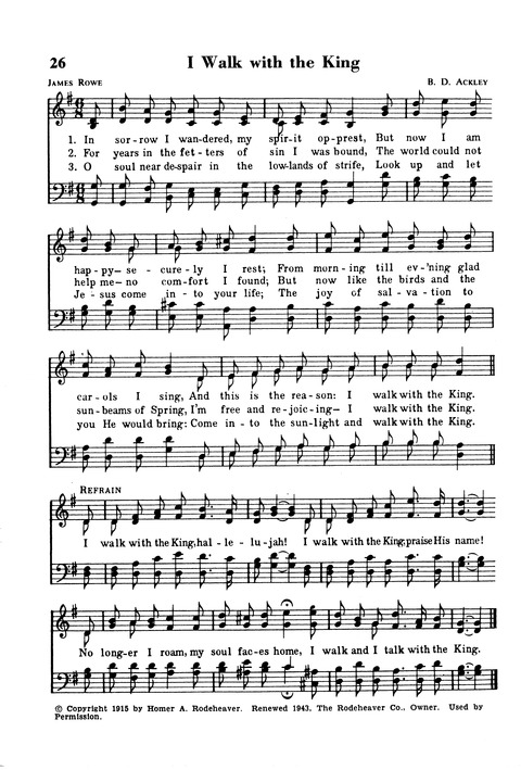 The New National Baptist Hymnal page 22