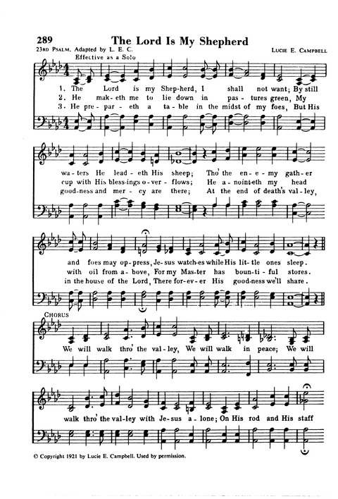 The New National Baptist Hymnal page 276