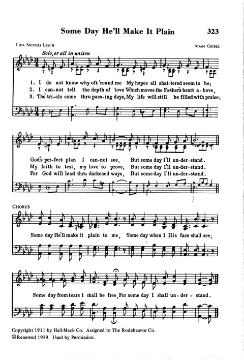 The New National Baptist Hymnal page 315