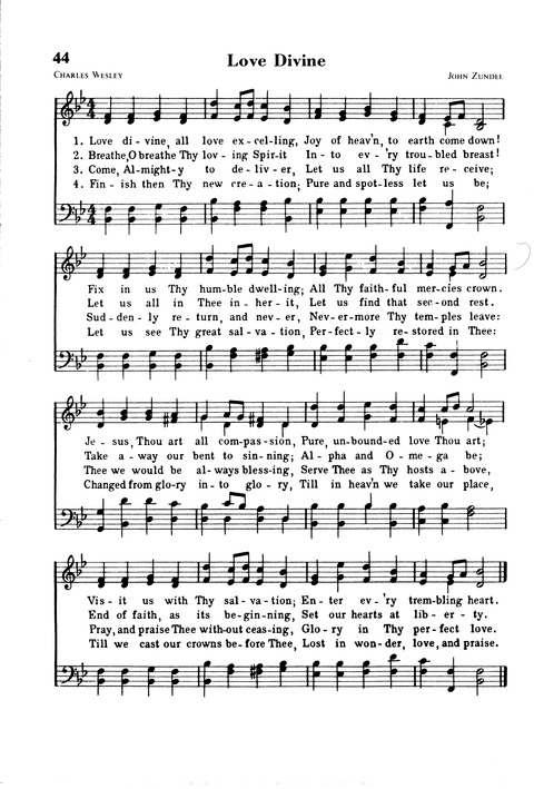 The New National Baptist Hymnal page 40
