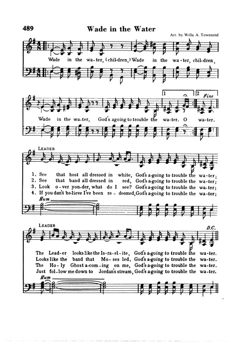 The New National Baptist Hymnal page 484