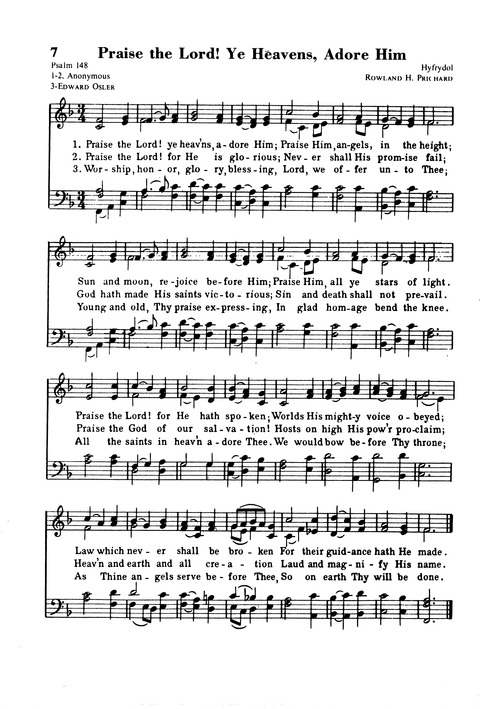 The New National Baptist Hymnal page 6