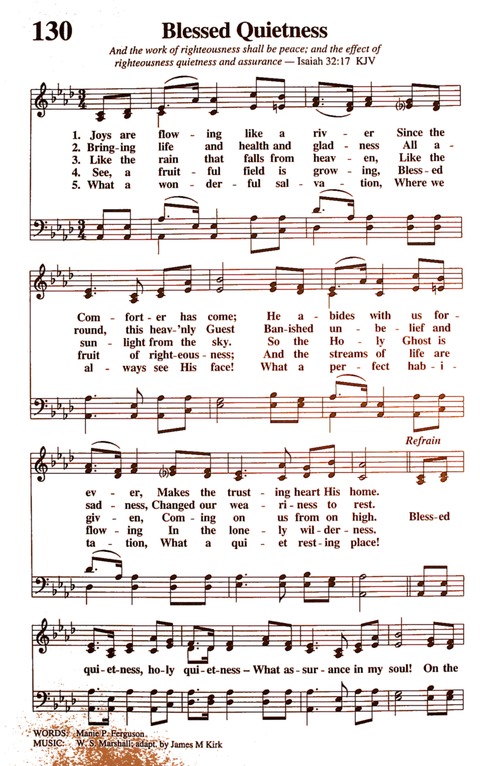 The New National Baptist Hymnal (21st Century Edition) page 148