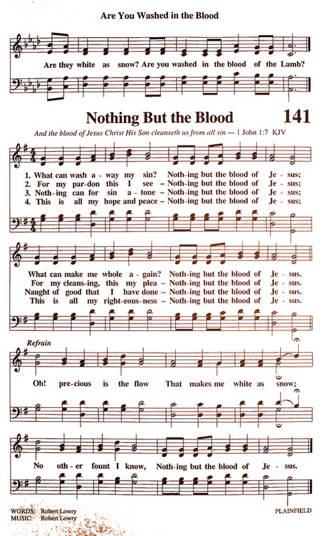 The New National Baptist Hymnal (21st Century Edition) page 159
