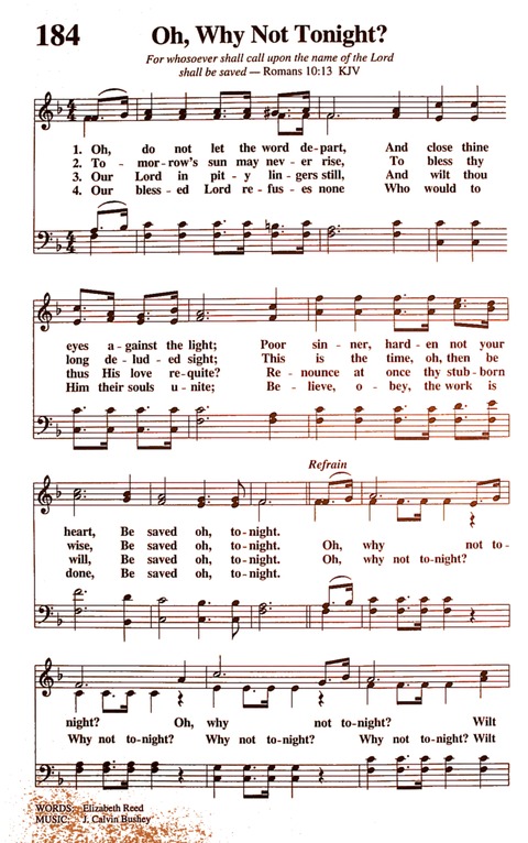 The New National Baptist Hymnal (21st Century Edition) page 210