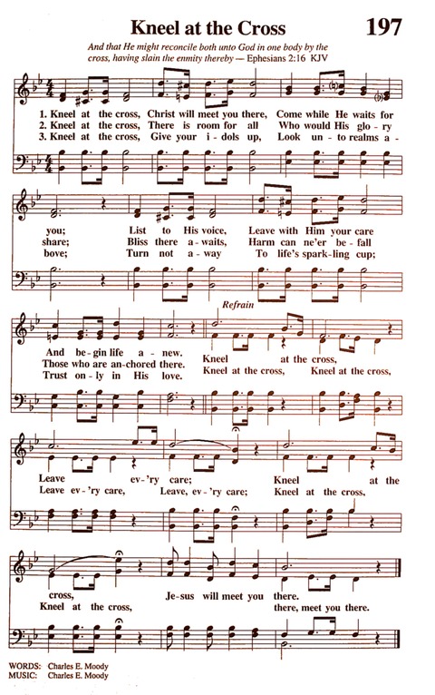 The New National Baptist Hymnal (21st Century Edition) page 225