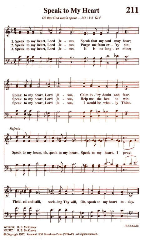The New National Baptist Hymnal (21st Century Edition) page 241