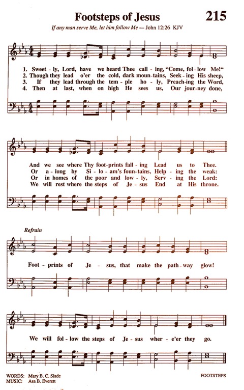 The New National Baptist Hymnal (21st Century Edition) page 245