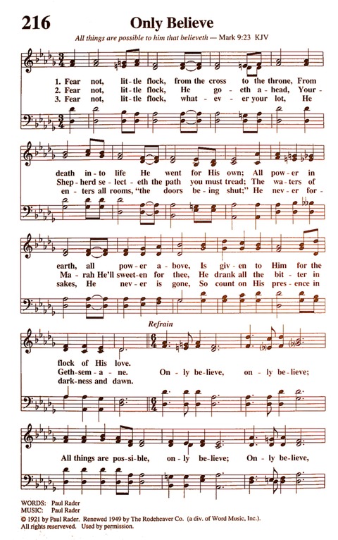 The New National Baptist Hymnal (21st Century Edition) page 246