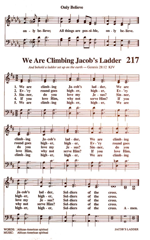 The New National Baptist Hymnal (21st Century Edition) page 247