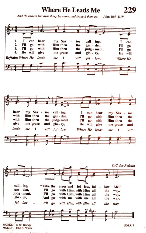 The New National Baptist Hymnal (21st Century Edition) page 259