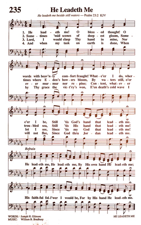 The New National Baptist Hymnal (21st Century Edition) page 266