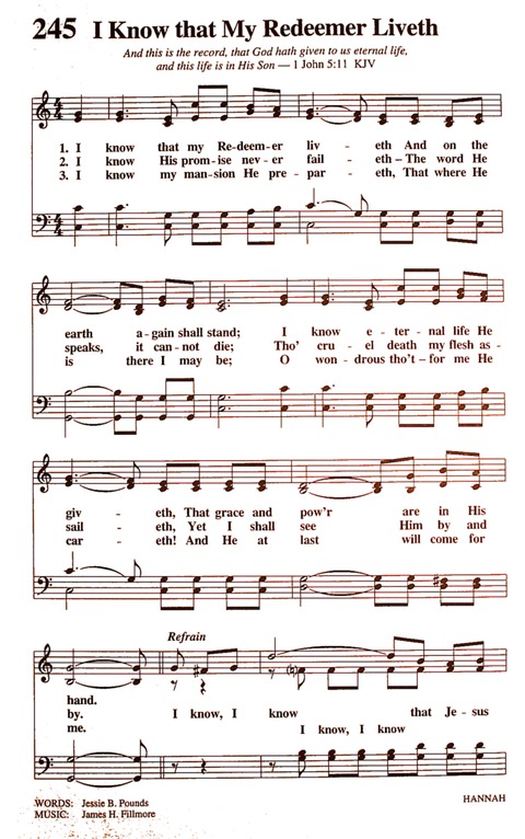 The New National Baptist Hymnal (21st Century Edition) page 280