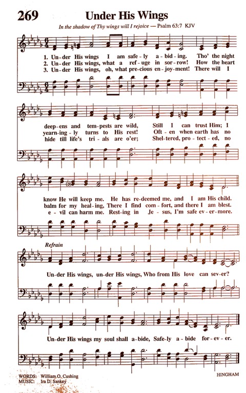The New National Baptist Hymnal (21st Century Edition) page 310