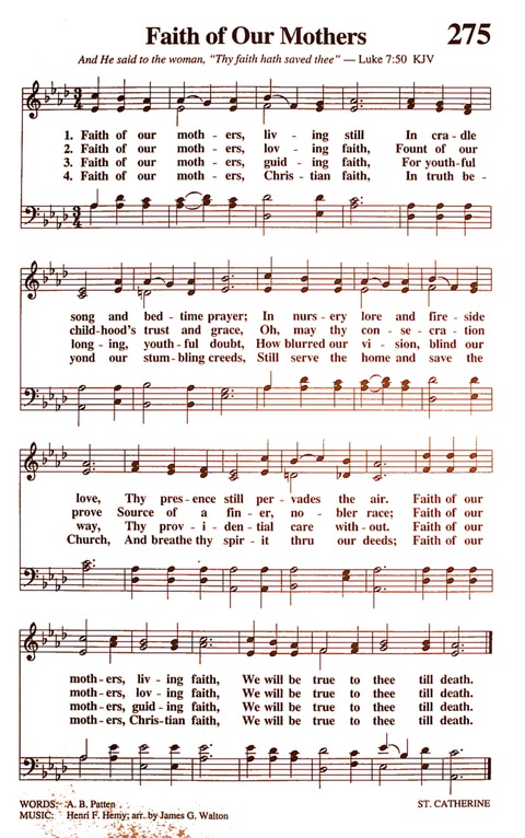 The New National Baptist Hymnal (21st Century Edition) page 317