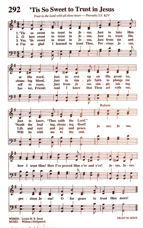The New National Baptist Hymnal (21st Century Edition) page 342