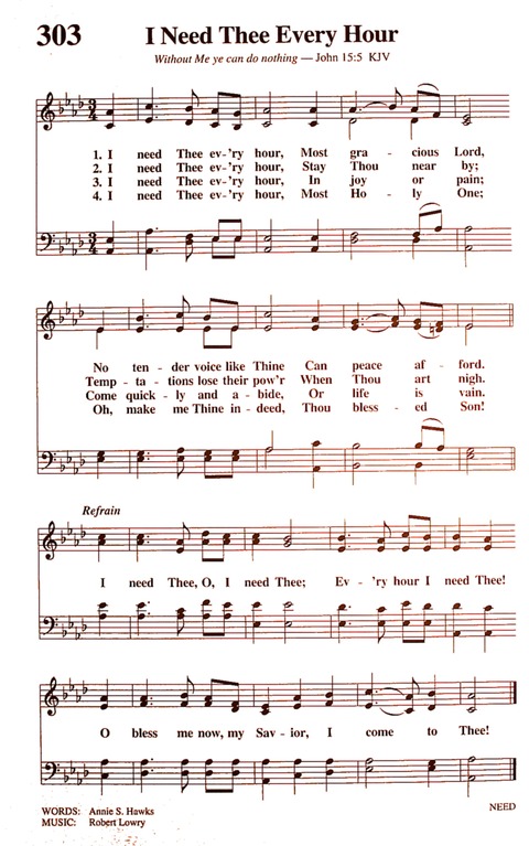 The New National Baptist Hymnal (21st Century Edition) page 352