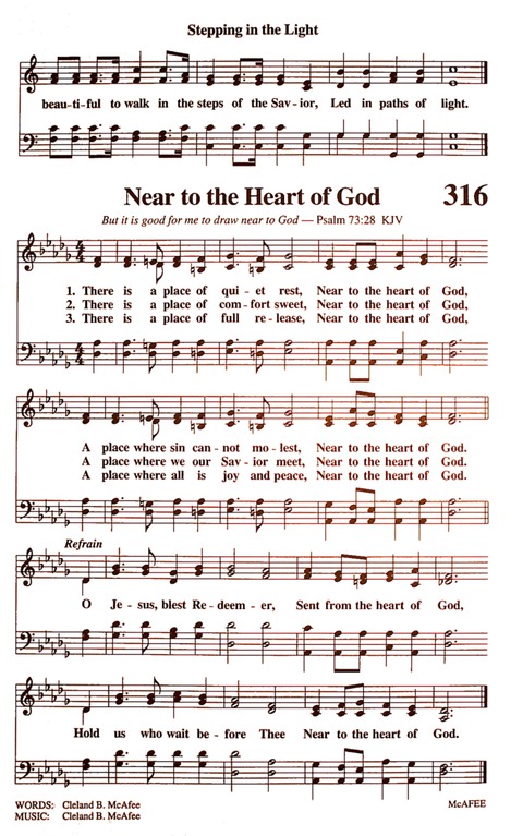 The New National Baptist Hymnal (21st Century Edition) page 365