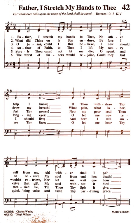 The New National Baptist Hymnal (21st Century Edition) page 45