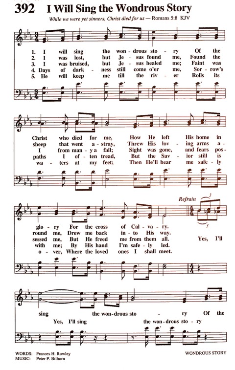 The New National Baptist Hymnal (21st Century Edition) page 468