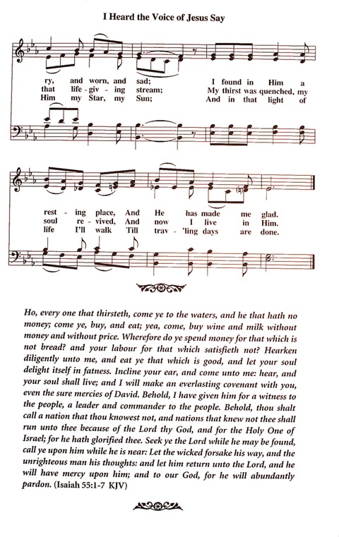 The New National Baptist Hymnal (21st Century Edition) page 497