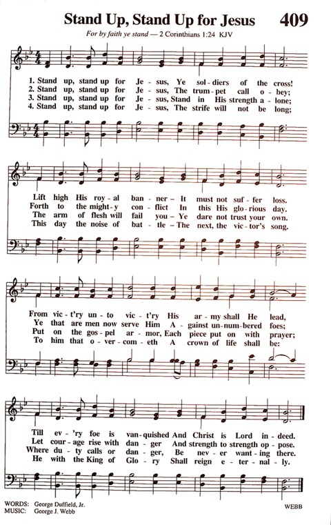 The New National Baptist Hymnal (21st Century Edition) page 499