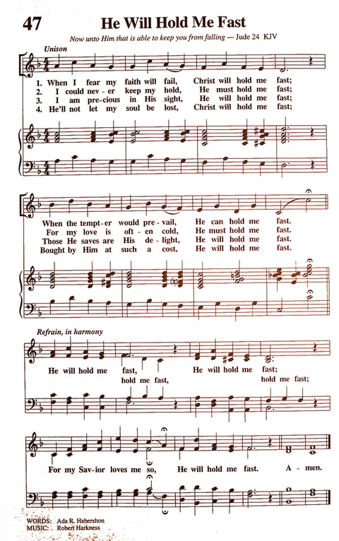 The New National Baptist Hymnal (21st Century Edition) page 50