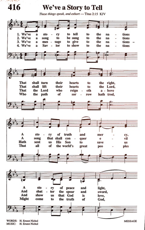 The New National Baptist Hymnal (21st Century Edition) page 508