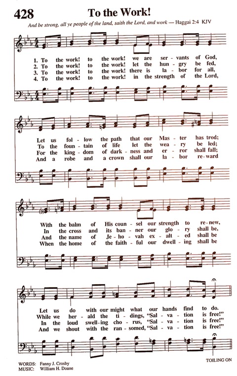 The New National Baptist Hymnal (21st Century Edition) page 528