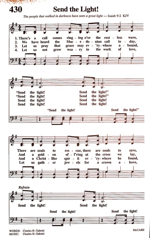 The New National Baptist Hymnal (21st Century Edition) page 532