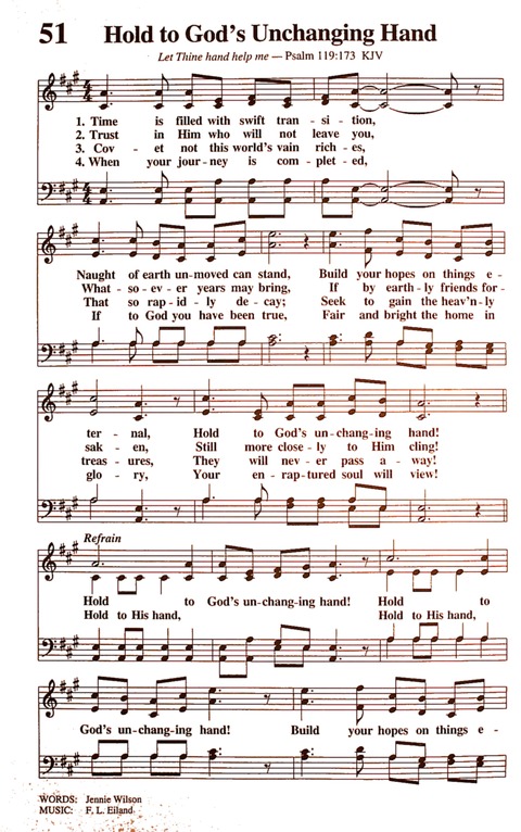 The New National Baptist Hymnal (21st Century Edition) page 54