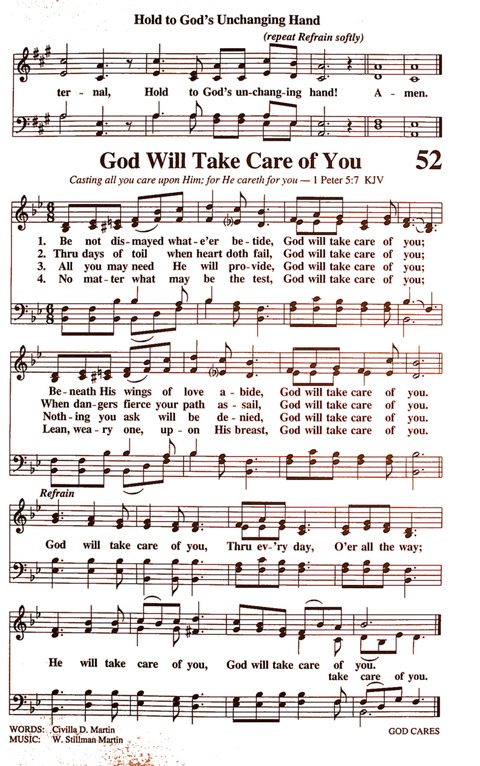 The New National Baptist Hymnal (21st Century Edition) page 55