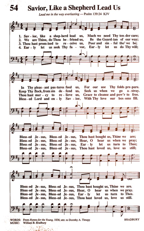 The New National Baptist Hymnal (21st Century Edition) page 58