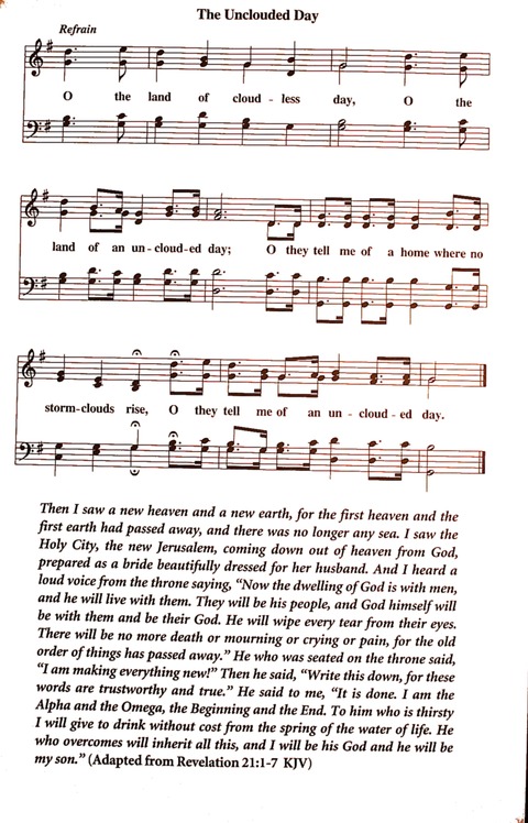 The New National Baptist Hymnal (21st Century Edition) page 595