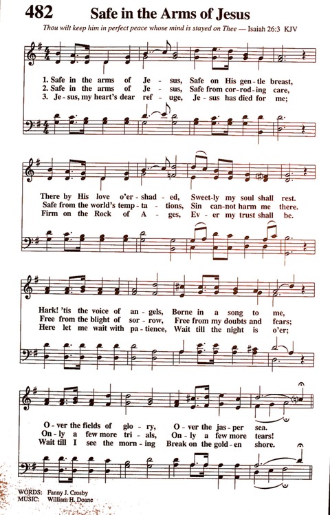 The New National Baptist Hymnal (21st Century Edition) page 602