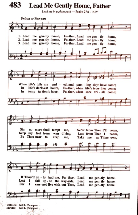 The New National Baptist Hymnal (21st Century Edition) page 604