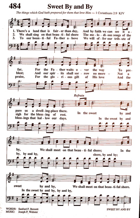 The New National Baptist Hymnal (21st Century Edition) page 606