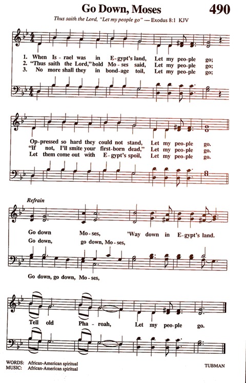 The New National Baptist Hymnal (21st Century Edition) page 613