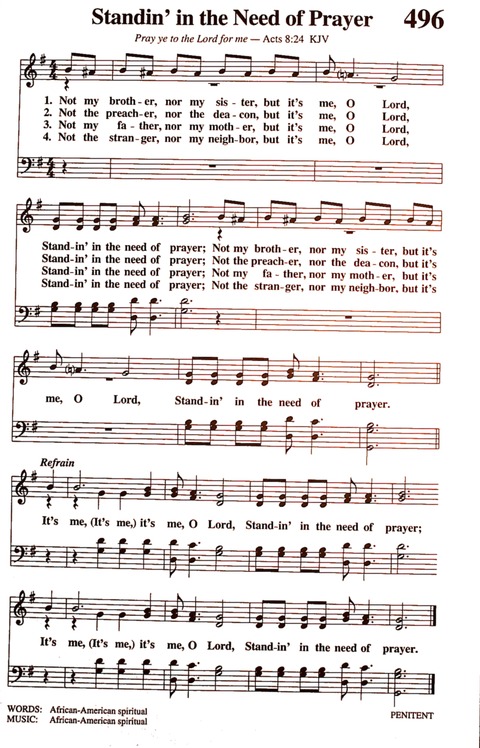 The New National Baptist Hymnal (21st Century Edition) page 621