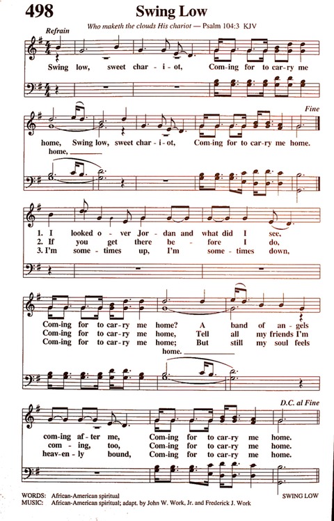 The New National Baptist Hymnal (21st Century Edition) page 624