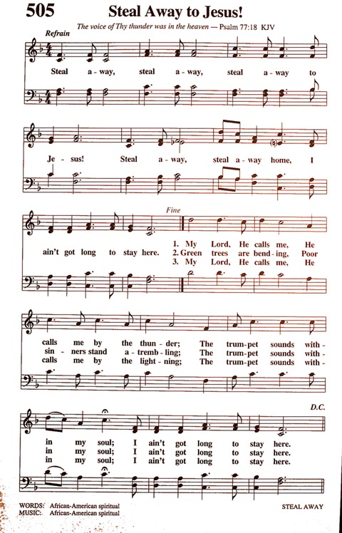 The New National Baptist Hymnal (21st Century Edition) page 634