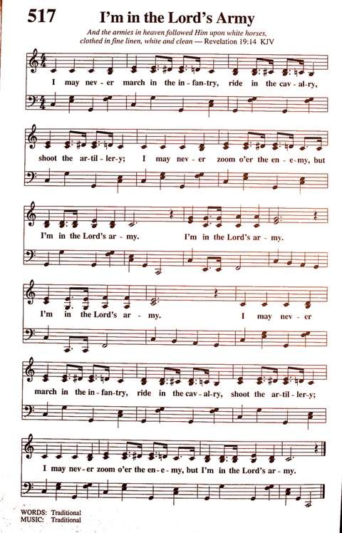 The New National Baptist Hymnal (21st Century Edition) page 646