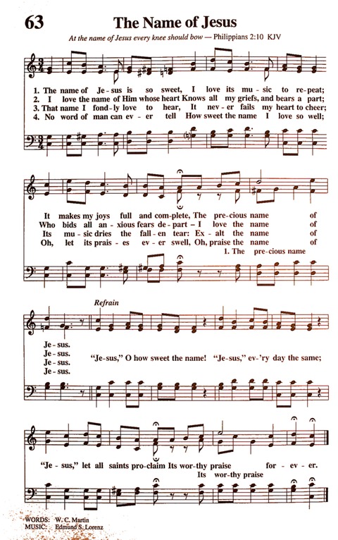 The New National Baptist Hymnal (21st Century Edition) page 70