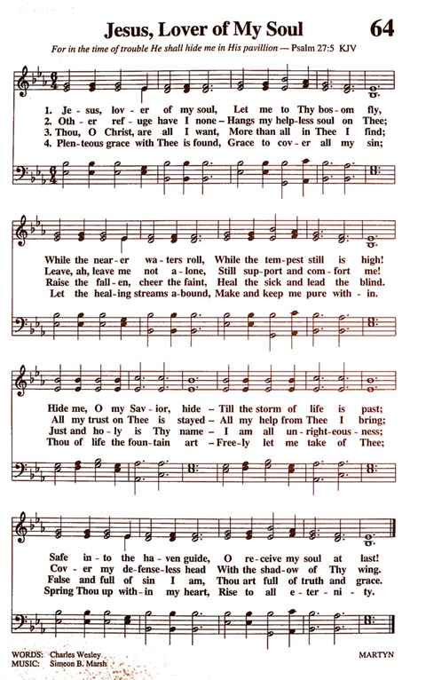 The New National Baptist Hymnal (21st Century Edition) page 71
