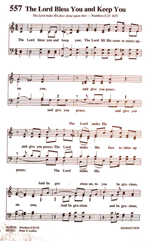 The New National Baptist Hymnal (21st Century Edition) page 718