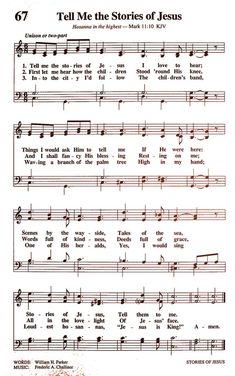 The New National Baptist Hymnal (21st Century Edition) page 74